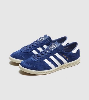 Botasky adidas Originals Hamburg Hamburg - Panske Topanky Modre | HQC-603172